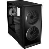 Lian Li Vector V150 INF boîtier midi tower Noir | 2x USB-A | 1x USB-C | RGB | Verre Trempé