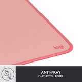 Logitech Desk Mat Studio, Tapis de souris Rose