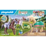 PLAYMOBIL Horses of Waterfall - 3 chevaux: Morgan, Quarter Horse & Shagya, Jouets de construction 71356