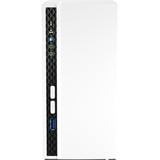 QNAP TS-233, NAS Blanc, 2x USB 2.0, USB-A 3.2 (5 Gbit/s), LAN