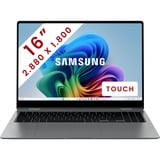 SAMSUNG Galaxy Book5 Pro 360 (NP960QHA-KG1BE) 16" PC portable 2-en-1   Gris | Core Ultra 7 256V | Arc Graphics 140V | 16 Go | SSD 1 To 