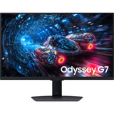 Samsung Odyssey G7 G70F 27" 4K Ultra HD Moniteur gaming Noir, 1x DisplayPort, 2x HDMI, 2x USB-A, 180 Hz / 360 Hz