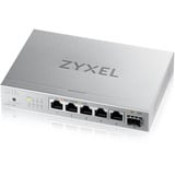 Zyxel XMG-105 Non-géré 2.5G Ethernet (100/1000/2500) Gris, Switch Argent, Non-géré, 2.5G Ethernet (100/1000/2500)