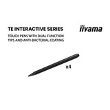 iiyama Prolite TE8613A-B2AG, Affichage public Noir, HDMI, DisplayPort, Audio, LAN, USB, WiFi-6E, Bluetooth 5.0, Android, Touch