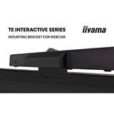 iiyama Prolite TE8613A-B2AG, Affichage public Noir, HDMI, DisplayPort, Audio, LAN, USB, WiFi-6E, Bluetooth 5.0, Android, Touch