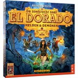 999 Games La quête de l'Eldorado: Héros et démons, Jeu de société Néerlandais, Expansion, 2 - 4 joueurs, 60 minutes, 10 ans et plus
