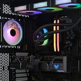 ALTERNATE Pure iCUE Powered by ASUS R7-9070XT, PC gaming Ryzen 7 9800X3D | RX 9070 XT | 32 Go | 2 To SSD