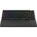 ASUS ROG STRIX SCOPE II 96 RX Wireless, clavier gaming Noir, Layout États-Unis, ROG RX Red, 96%, LED RGB, Hot-swappable, PBT Double-shot, Bluetooth / 2.4GHz / USB 2.0