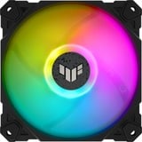 ASUS TUF Gaming TF120 ARGB 3IN1, Ventilateur de boîtier Noir/transparent, 3 pièces, contrôleur ARGB inclus