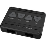 ASUS TUF Gaming TF120 ARGB 3IN1, Ventilateur de boîtier Noir/transparent, 3 pièces, contrôleur ARGB inclus