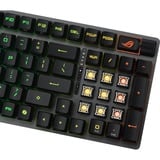 ASUS clavier gaming Noir, Layout États-Unis, ROG RX Red