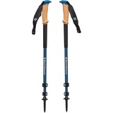 Black Diamond Alpine Carbon Cork WR Trekking Poles, Appareil de fitness Noir/Bleu, 100 - 130 cm