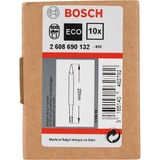 Bosch 2 608 690 132 Rotary hammer chisel attachment accessoire pour marteau rotatif, Burin Rotary hammer chisel attachment, Bosch, 25 cm, 10 pièce(s)
