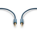 Clicktronic Câble optique Toslink + adaptateur 3,5 mm 3 mètres