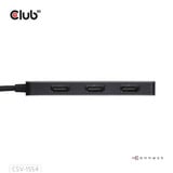 Club 3D CSV-1554, Adaptateur Noir