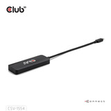 Club 3D USB-C vers Triple HDMI MST Hub 4K60Hz Noir