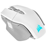 Corsair M65 RGB ULTRA WIRELESS, Souris gaming Blanc/Gris clair, 26,000 DPI, USB | 2,4 GHz | Bluetooth