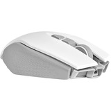 Corsair M65 RGB ULTRA WIRELESS, Souris gaming Blanc/Gris clair, 26,000 DPI, USB | 2,4 GHz | Bluetooth