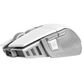 Corsair M65 RGB ULTRA WIRELESS, Souris gaming Blanc/Gris clair, 26,000 DPI, USB | 2,4 GHz | Bluetooth