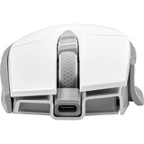Corsair M65 RGB ULTRA WIRELESS, Souris gaming Blanc/Gris clair, 26,000 DPI, USB | 2,4 GHz | Bluetooth
