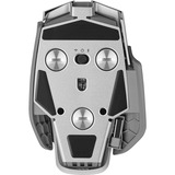 Corsair M65 RGB ULTRA WIRELESS, Souris gaming Blanc/Gris clair, 26,000 DPI, USB | 2,4 GHz | Bluetooth