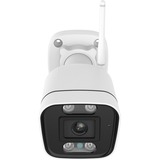 Foscam Foscam V5P, 3K/5MP Dual-Band WiFi camera met geluid- en lichtalarm, Caméra de surveillance Blanc