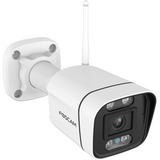 Foscam Foscam V5P, 3K/5MP Dual-Band WiFi camera met geluid- en lichtalarm, Caméra de surveillance Blanc