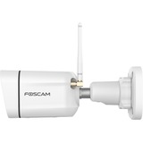Foscam Foscam V5P, 3K/5MP Dual-Band WiFi camera met geluid- en lichtalarm, Caméra de surveillance Blanc