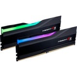 G.Skill Trident Z5 RGB 48 Go DDR5-7600 (2x 24 Go) mémoire vive Noir, F5-7600J3848F24GX2-TZ5RK, XMP 3.0