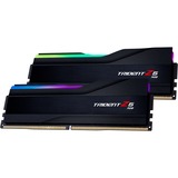 G.Skill Trident Z5 RGB 48 Go DDR5-7600 (2x 24 Go) mémoire vive Noir, F5-7600J3848F24GX2-TZ5RK, XMP 3.0