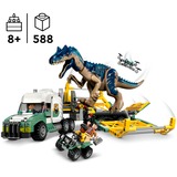 LEGO Jurassic World - Missions dinosaures: le camion de transport de l’allosaure, Jouets de construction 76966