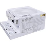 Lian Li EDGE GOLD 1000, 1000 Watt alimentation  Blanc, 4x PCIe, gestion des câbles, 4x USB