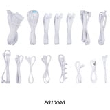 Lian Li EDGE GOLD 1000 alimentation  modulaire 1000 watt Blanc, 1x 12V-2x6, 4x PCIe