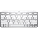 Logitech MX Keys Mini Minimalist Wireless Illuminated Keyboard (clavier sans fil éclairé) Gris clair, Bluetooth
