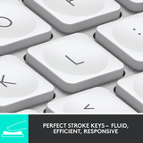 Logitech MX Keys Mini Minimalist Wireless Illuminated Keyboard (clavier sans fil éclairé) Gris clair, Bluetooth