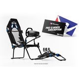 Next Level Racing F-GT LITE iRacing Edition, Simulateur de course Noir/Bleu