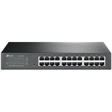 TP-Link TL-SG1024D Non-géré Gigabit Ethernet (10/100/1000) Gris, Switch Non-géré, Gigabit Ethernet (10/100/1000), Full duplex, Grille de montage, Vente au détail