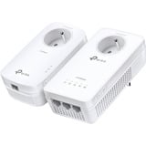 TP-Link TL-WPA8635P KIT v4 CPL + wlan Blanc, Deux adaptateurs, FR