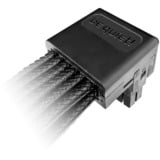be quiet! 12V-2x6 / 12VHPWR 90° PCI-E Reversed, Câble Noir, 70 cm