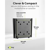 goobay Goobay TV Wall Mount Caravan bl 33-69, Support mural Noir