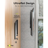 goobay Goobay TV Wall Mount Caravan bl 33-69, Support mural Noir