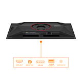 AOC AOC Q27G4ZD QD-OLED 27" Moniteur gaming  Noir/Rouge, 2x HDMI, 1x DisplayPort, USB-A, USB-B, 240 Hz