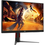AOC Q27G4ZD QD-OLED 27" Moniteur gaming Noir/rouge, 1x DisplayPort, 2x HDMI, 4x USB-A, 240 Hz