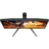 AOC Q27G4ZD QD-OLED 27" Moniteur gaming  Noir/Rouge, 2x HDMI, DisplayPort, USB-A, USB-B, 240 Hz