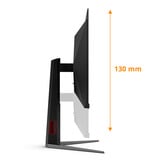 AOC Q27G4ZD QD-OLED 27" Moniteur gaming  Noir/Rouge, 2x HDMI, DisplayPort, USB-A, USB-B, 240 Hz