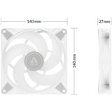 ARCTIC P14 PWM PST A-RGB, Ventilateur de boîtier Blanc, 4 broches PWM