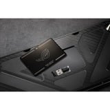 ASUS Azoth Extreme, clavier gaming Noir, Layout États-Unis, ROG NX Snow, 75%, PBT Keycaps, Hot-swap, 2.4GHz | Bluetooth 5.1 | USB