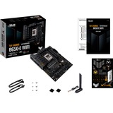 ASUS TUF GAMING B650-E WIFI carte mère socket AM5 Noir/orange vif, 2.5 Gb-LAN, Wi-Fi 6, BT 5.2, Sound