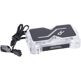 Alphacool 12940 pièce et accessoire pour systèmes de refroidissement d'ordinateurs Connecteur SLI, Pont SLI Transparent, Connecteur SLI, Transparent, 60 °C, 58 mm, 94 mm, 23 mm