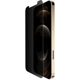 Belkin Protection d'écran SCREENFORCE antimicrobienne UltraGlass Privacy pour iPhone 12 Pro Max, Filtre de confidentialité